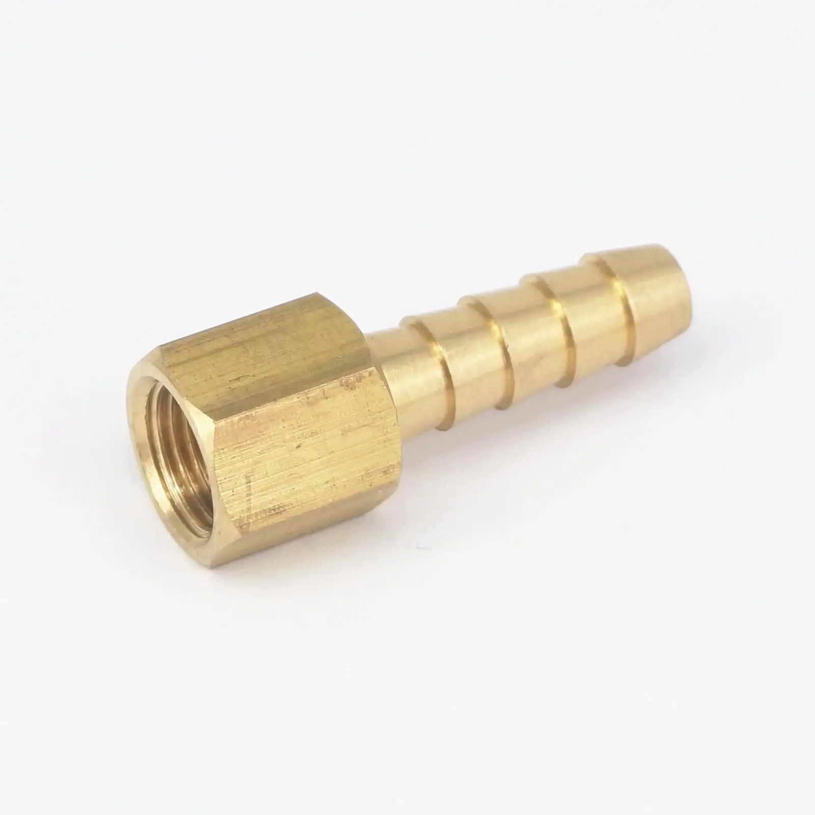 Латунные соединители для топливных фитингов 1/8 &quotNPT Female x 1/4&quot шланг с колючим