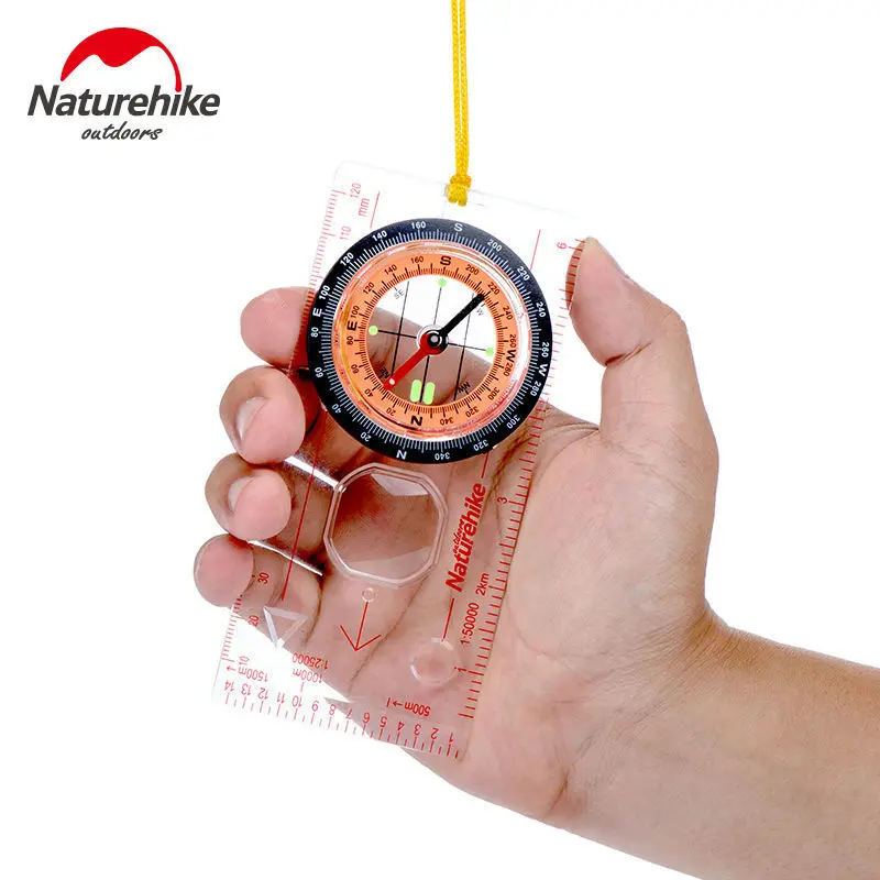 

Naturehike Outdoor Multifunctional Genuine With Scale Travel By Walking Compass Anti-shock Waterproof Hiking Climbing Compass