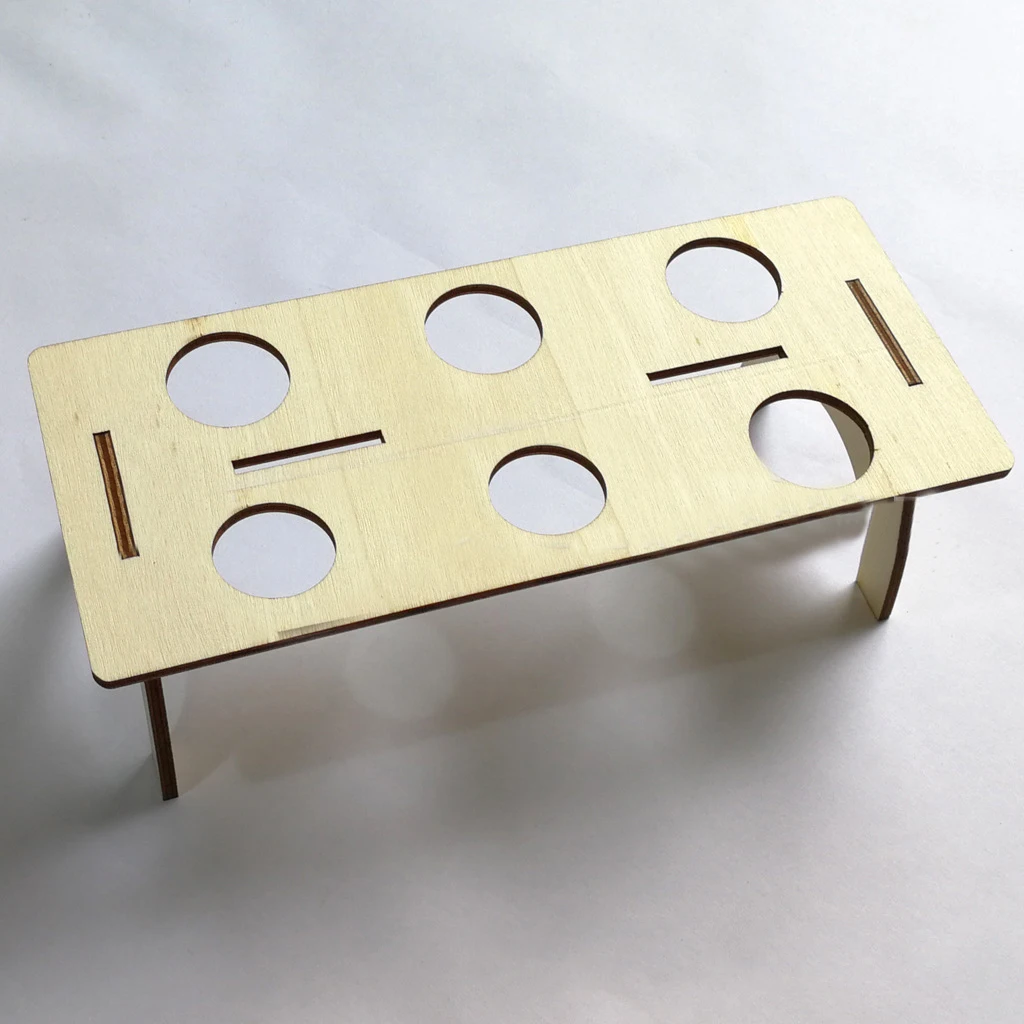 Новый деревянный ремесло пасхальное яйцо держатель стойки стенд украшения | Дом