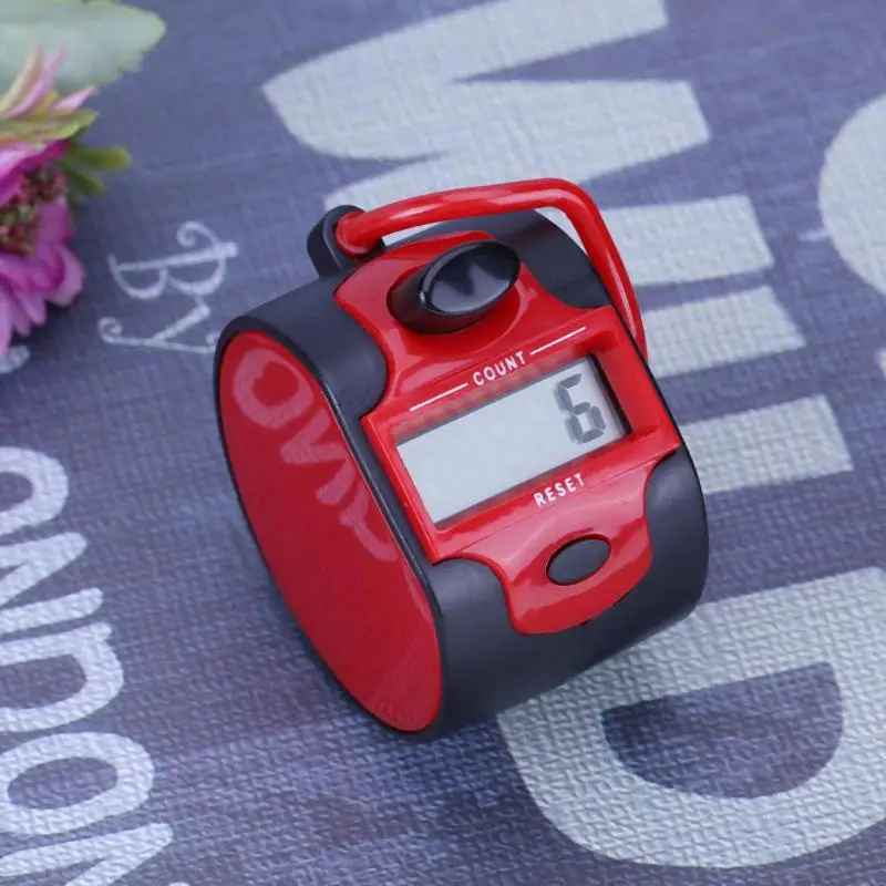 Фото Tally Counter Clicker Ручной цифровой счетчик с 5 цифрами Счетчики Tally Counter Clicker Ручной цифровой счетчик с 5 цифрами Счетчики