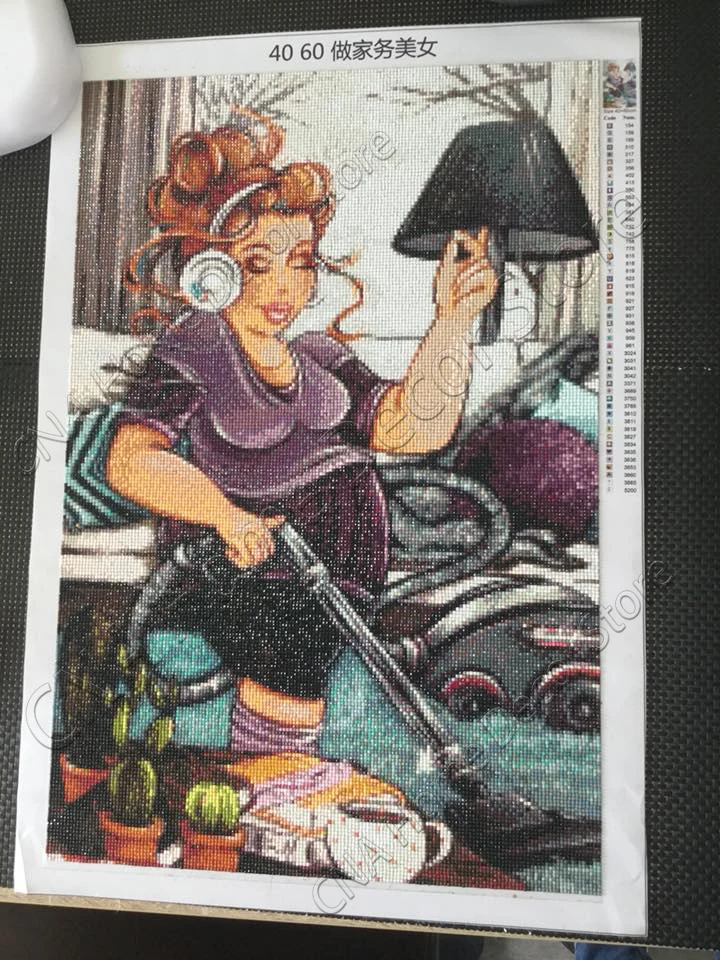 Набор для вышивки крестиком Два утята в воде RS1134|diamond 5d|5d diydiamond 5d painting |