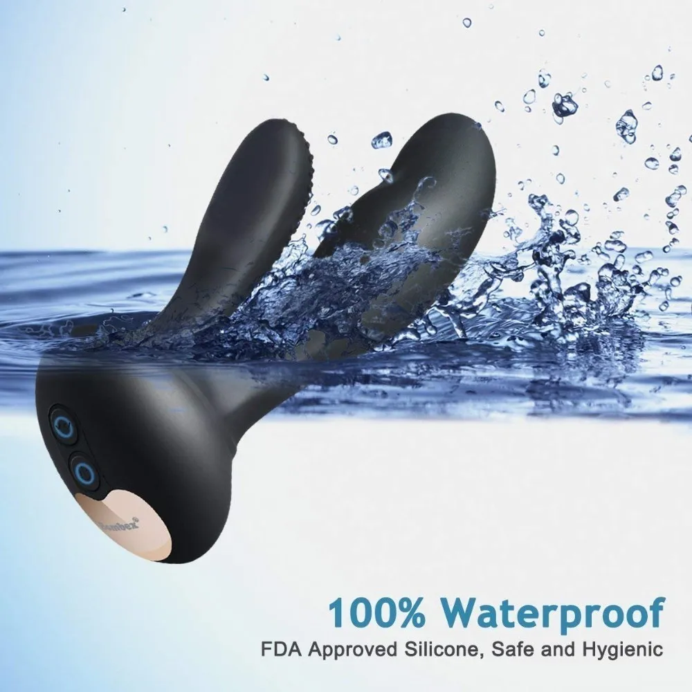 Вибратор Кролик Вагинальный и клиторальный вибрирующий фаллоимитатор