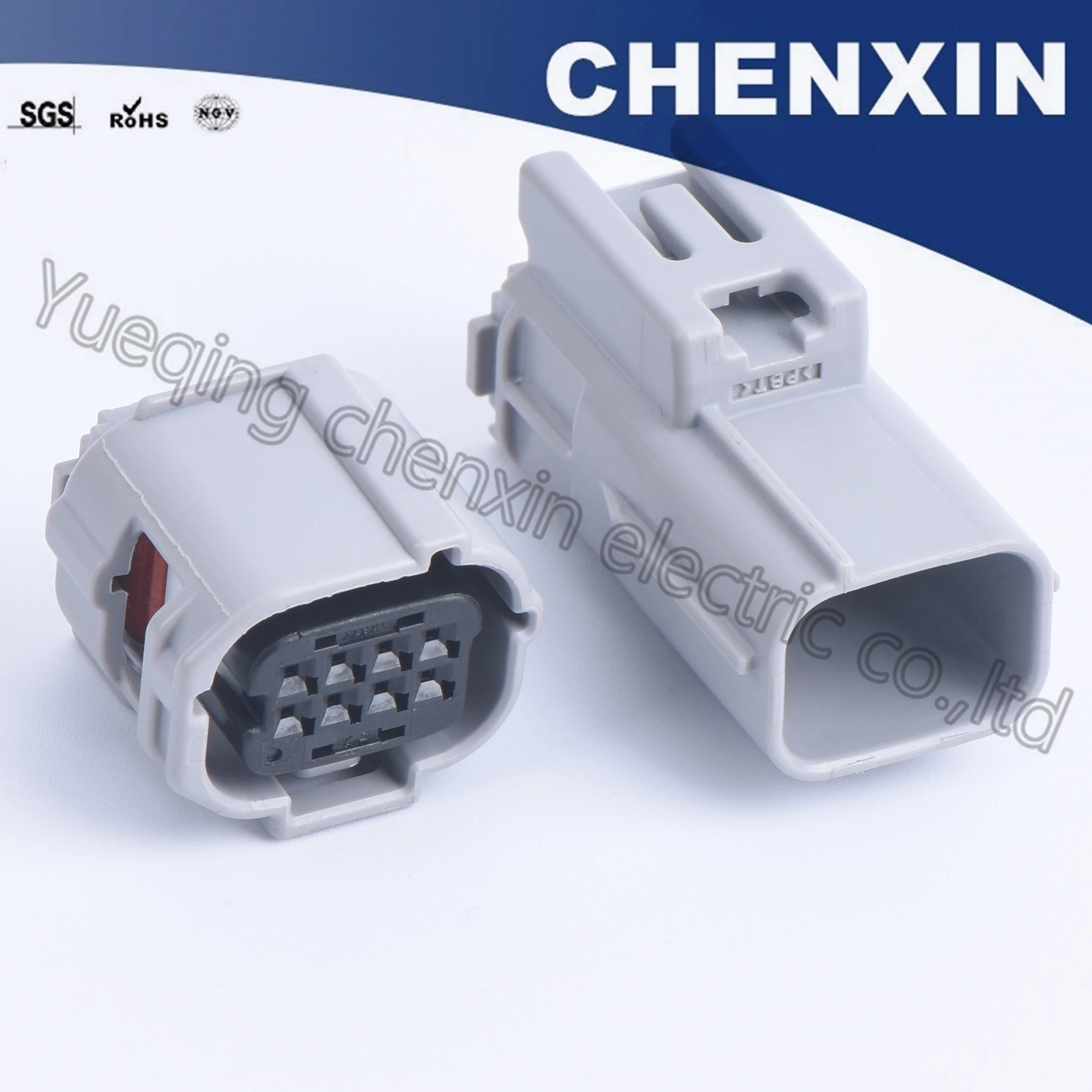 Серый 8 pin Авто Разъем жгут проводов (0 6) 6188-0779 6189-1240 Реверсивный радарный разъем