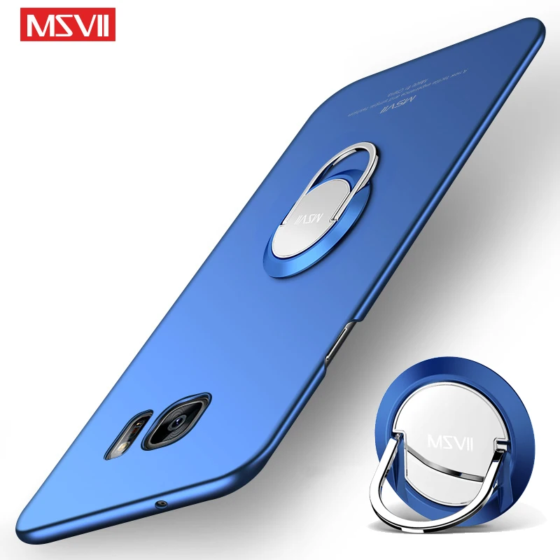 Чехол для Samsung Galaxy S7 Edge тонкий матовый чехол MSVII металлический с магнитным