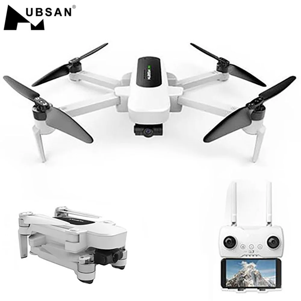 Hubsan H117S Zino GPS Радиоуправляемый Дрон 5 8G 1KM FPV 4K UHD камера 3-осевой карданный