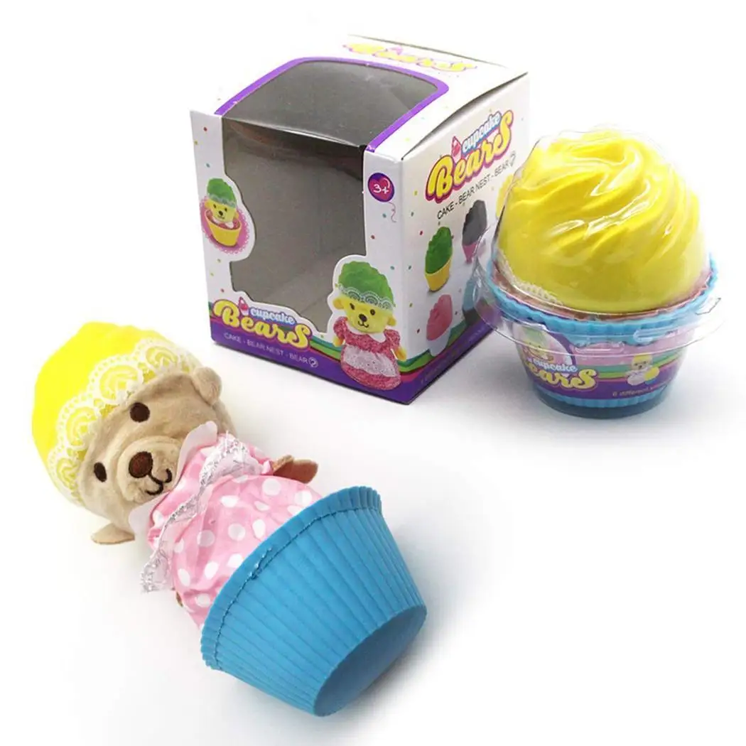 Дети девочки мини трансформирующие куклы кекс&gt 3 года BearPlush как игрушка с