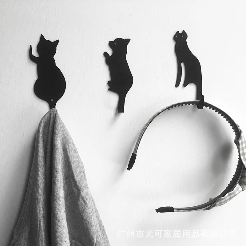 3 шт. настенные крючки кошачий хвост|Крючки и направляющие| |