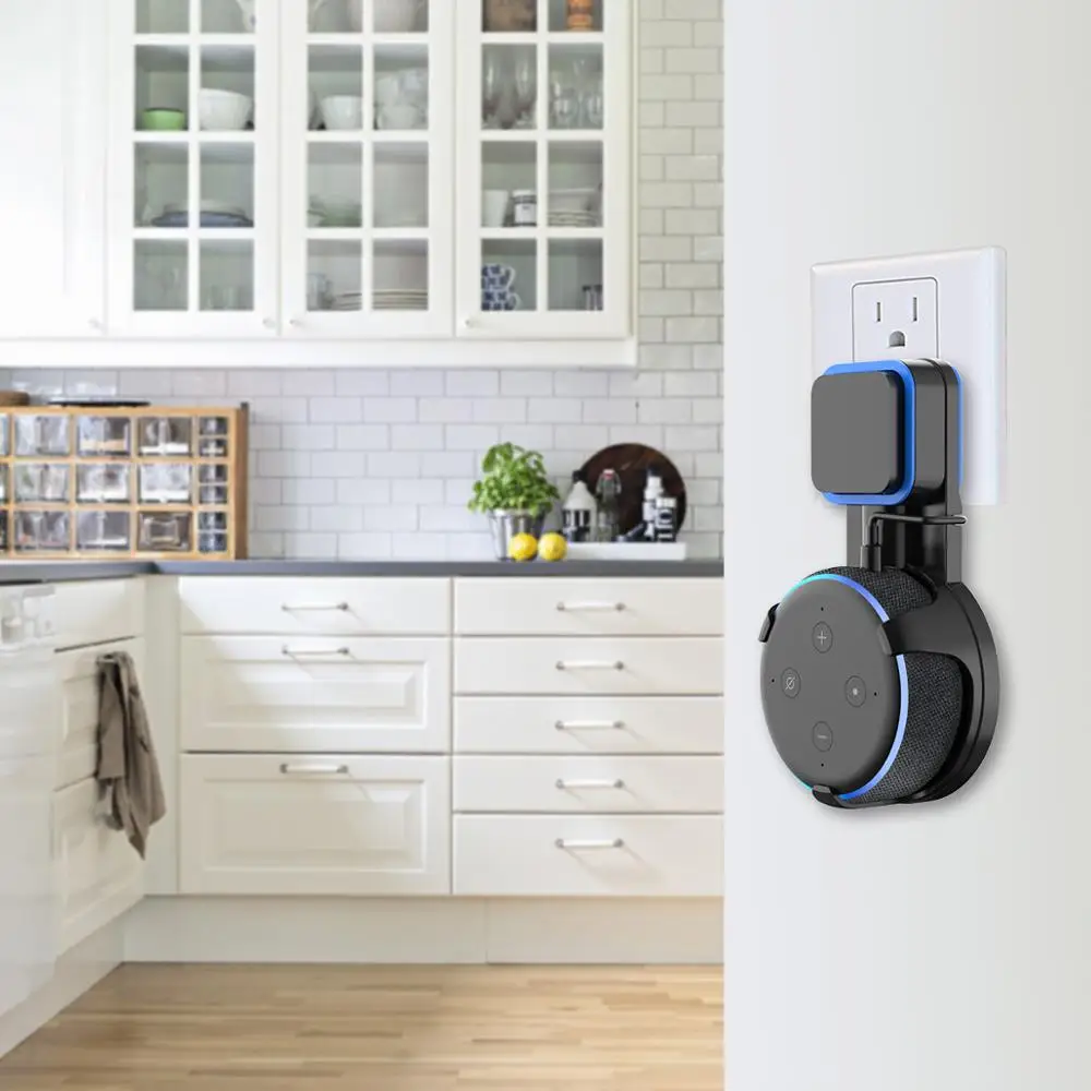 100% оригинальное настенное крепление и устройство для намотки кабеля Amazon Echo Dot