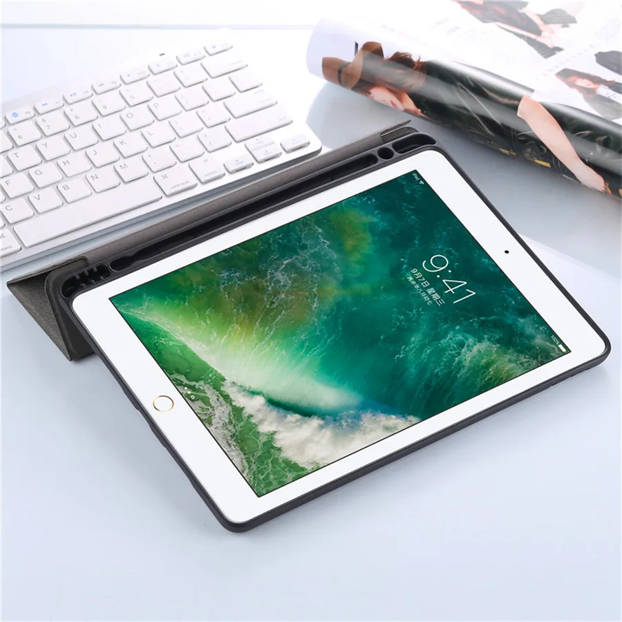 Чехол для Apple iPad Air 3 2019 с держателем карандашей A1701 A1709 чехол планшета Pro 10 5 + защита