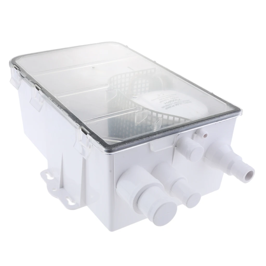 DC 12V 600GPH морской дренажный сливной насос для дренажной системы дренажа RV 2271 л/час |