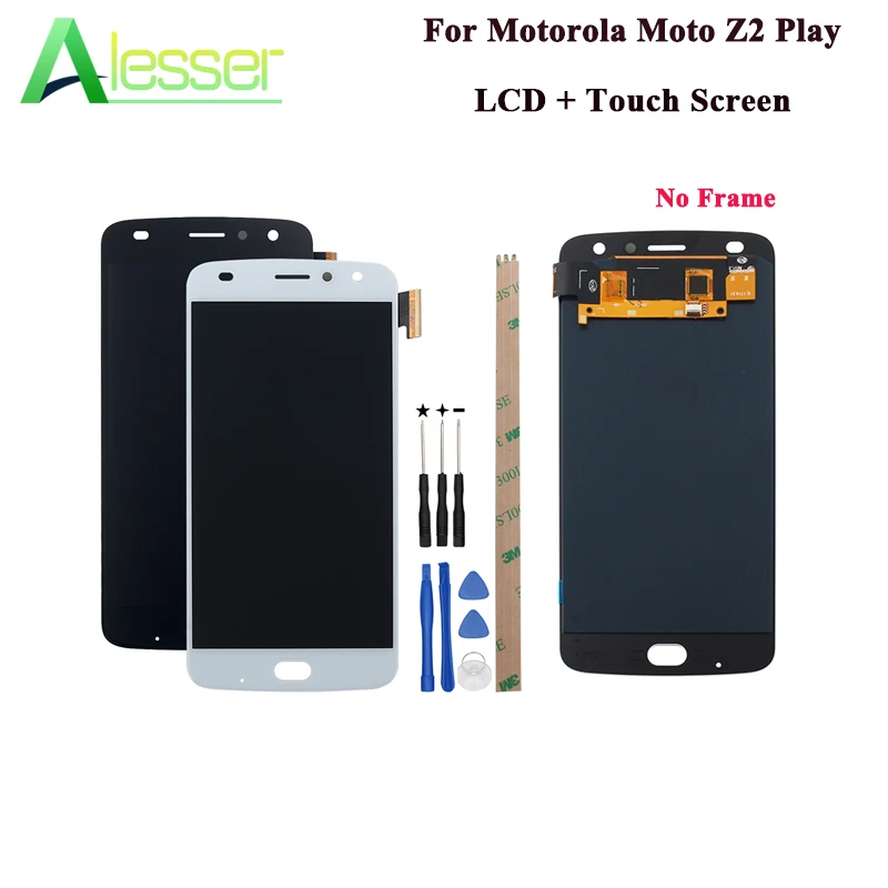 Alesser для Motorola Moto Z2 Play XT1710 01 ЖК дисплей и сенсорный экран дигитайзер сборка Сменные