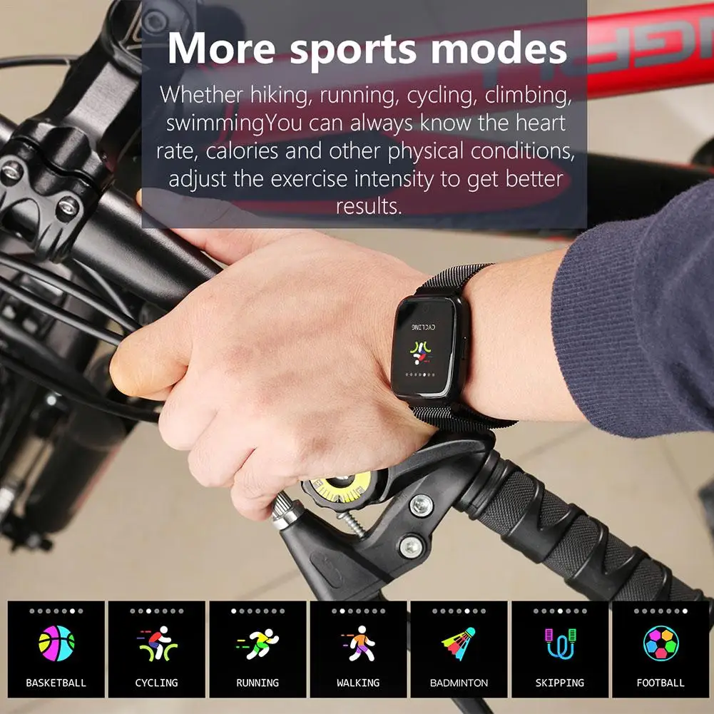 Y7 Смарт часы браслет кровяное давление кислородный спортивный трекер smartwatch
