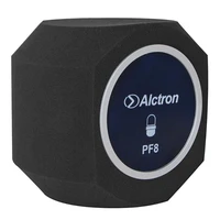 alctron pf8 simple studio mic screen acoustic filter desktop recording microphone noise reduction wind screen