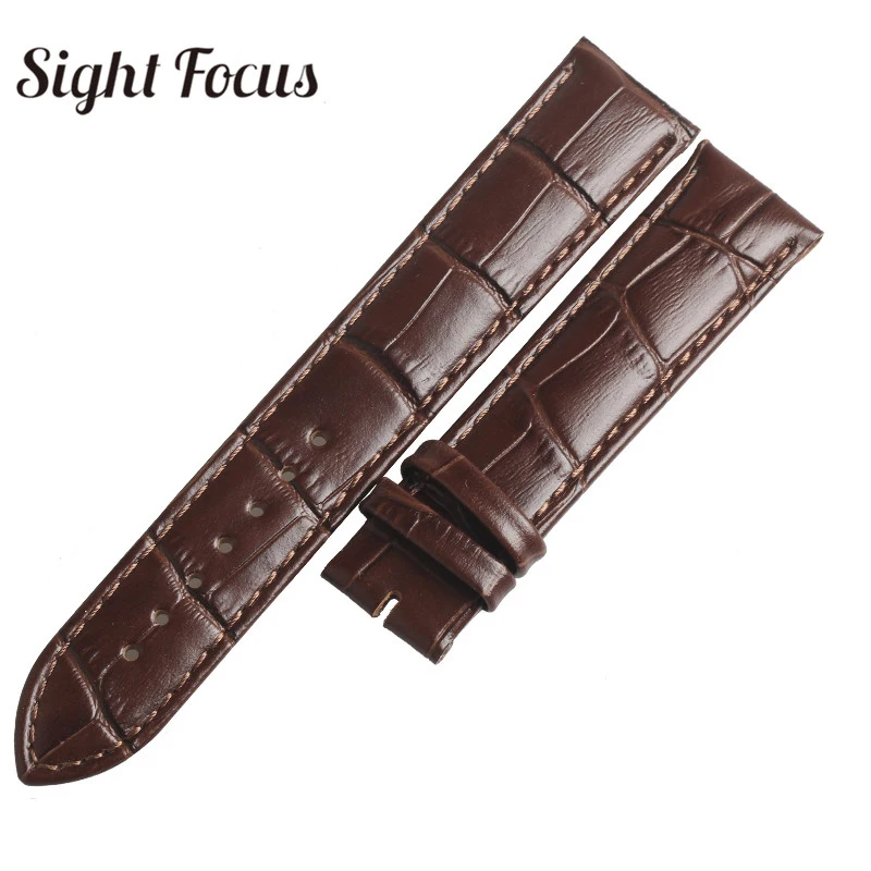 Ремешок для часов Tissot Carson T085 207a T085407A T085410A браслет из воловьей кожи 14 мм 19 1853 |