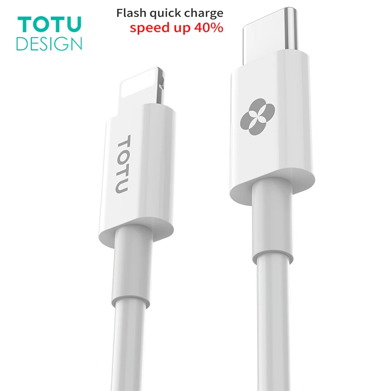 Usb кабель для быстрой зарядки PD iPhone XR XS Max X 8 Plus USB Type C pin и синхронизации