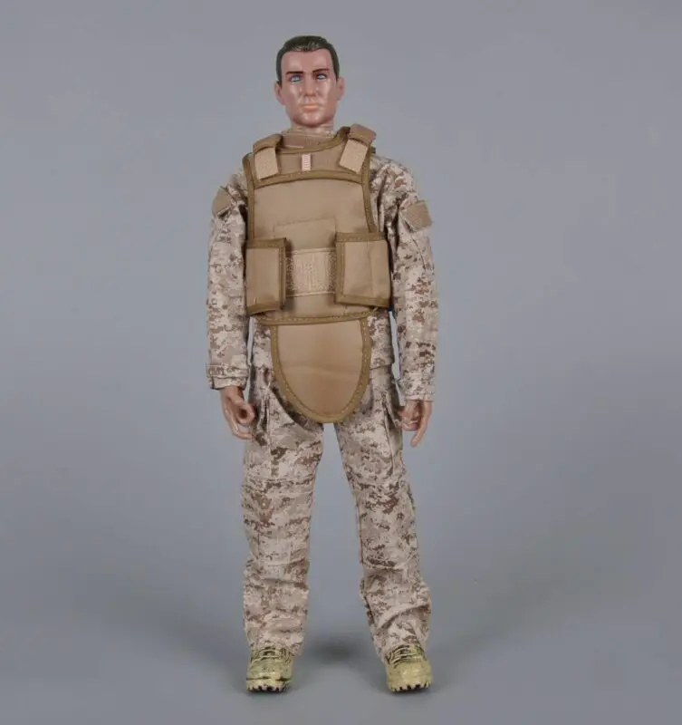 Военный 1/6 Масштаб Модель 12 ''армейский пустынный ACU стрелок солдат рейнджер Фигурки Игрушка