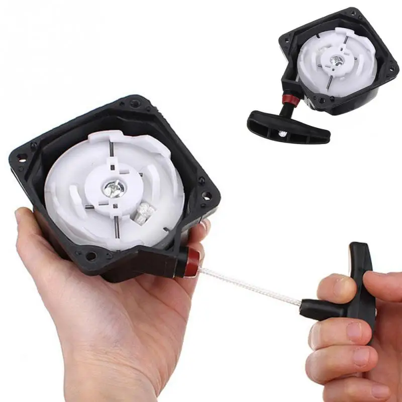 

Universal Pull Start Recoil Puller Brush Cutter Strimmer Assembly Lawn Mower Parts ABS High Quality Recoil Pull Start L0720