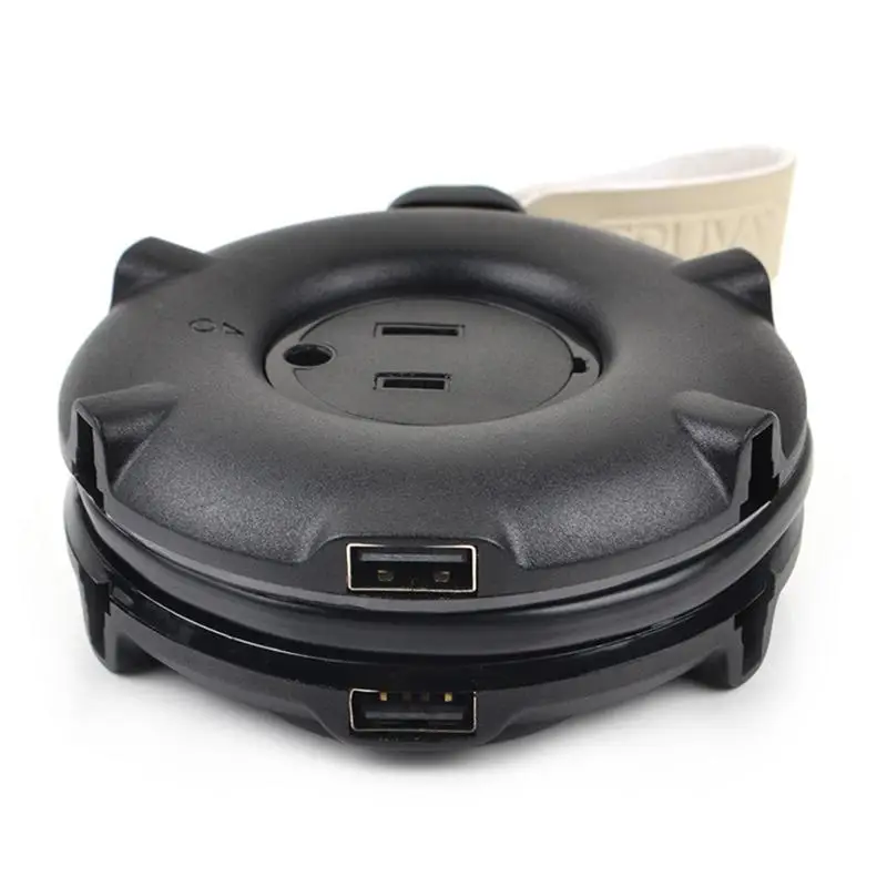 Путешествия Multi function Универсальный пончик патч корд usb разъем для зарядки в