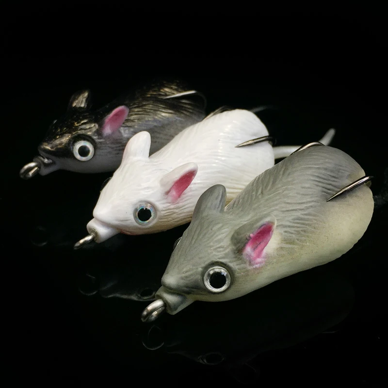 GLUREE Rat Рыболовная Приманка 5 см 10 г Lei Лягушка Мягкие Приманки Силиконовая
