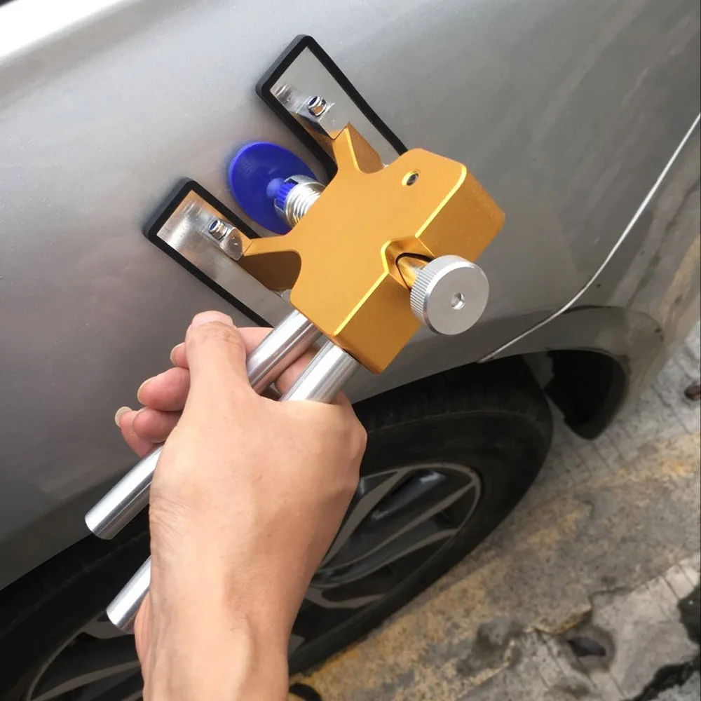 

2019 New Car Body Paintless Dent Lifter Repairing Tool Puller with 18pcs Glue Tabs Hail Removal Tool Car Dent Repair Tool