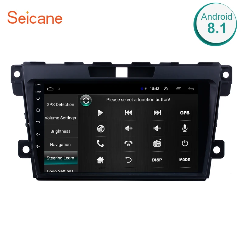 Автомагнитола Seicane с GPS 2DIN 9 &quotHD Android 8 1 Navi мультимедийный плеер для MAZDA cx7 cx 7 2007 2008