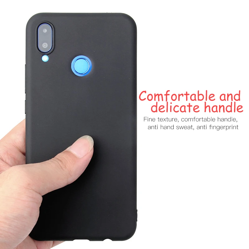 Soft TPU Case For Honor 10 Lite 9 Matte Slim Back Cover Huawei Nova 3i P20 Pro Mate 20Pro Phone Coque Bumper |