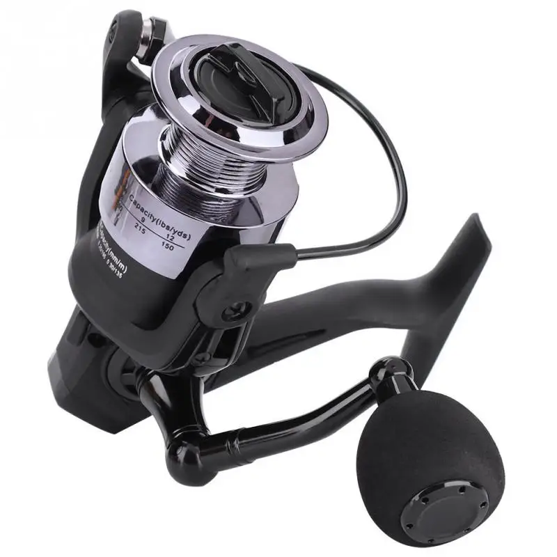 High Speed 5.0:1 5.2:1 13+1BB Aluminum Alloy Casting Fishing Reel Metal Saltwater RT2000-7000 Sea | Спорт и развлечения