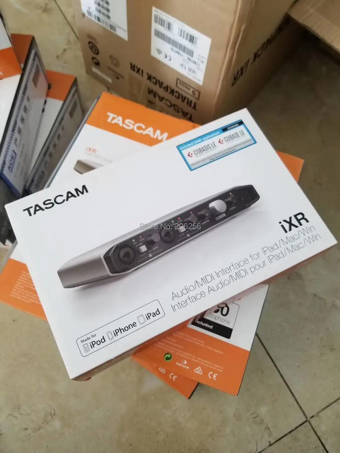 TASCAM iXR USB звуковая карта аудио MIDI интерфейс для iOS/Mac/Win музыка высокое качество