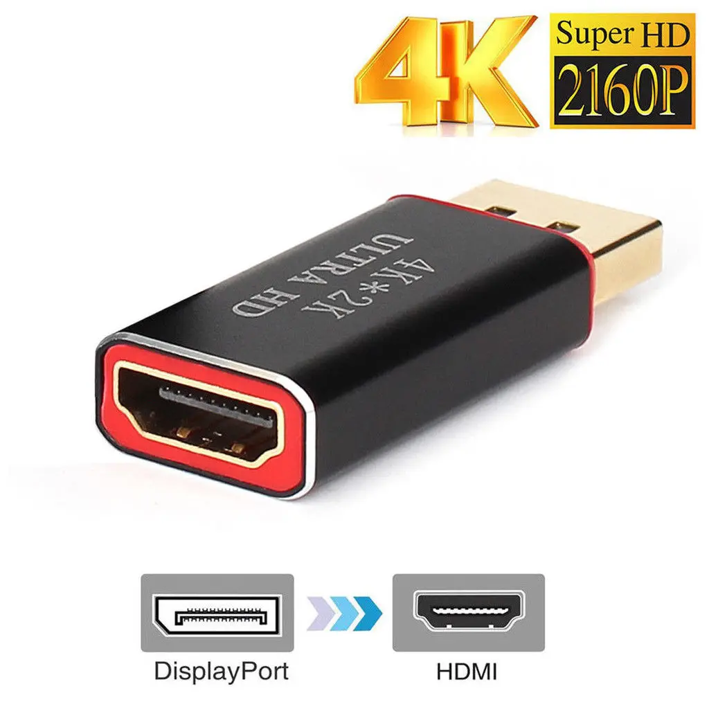 4 к Дисплей порты и разъёмы HDMI переходник папа мама конвертер дисплей DP HDM |