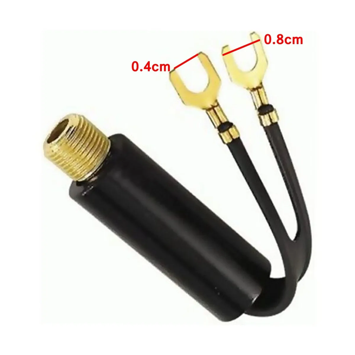 UHF VHF FM 75 300 ом адаптер ТВ антенны соответствующий трансформатор коаксиальный