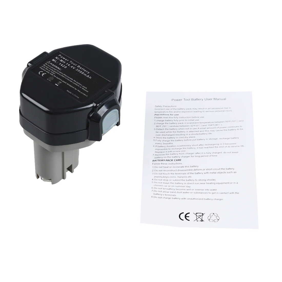 14 4 V Батарея для MAKITA 1433 1434 Makita 6233D 4033D 6333D 6336D 6337D 8433D черный + серый | Электроника