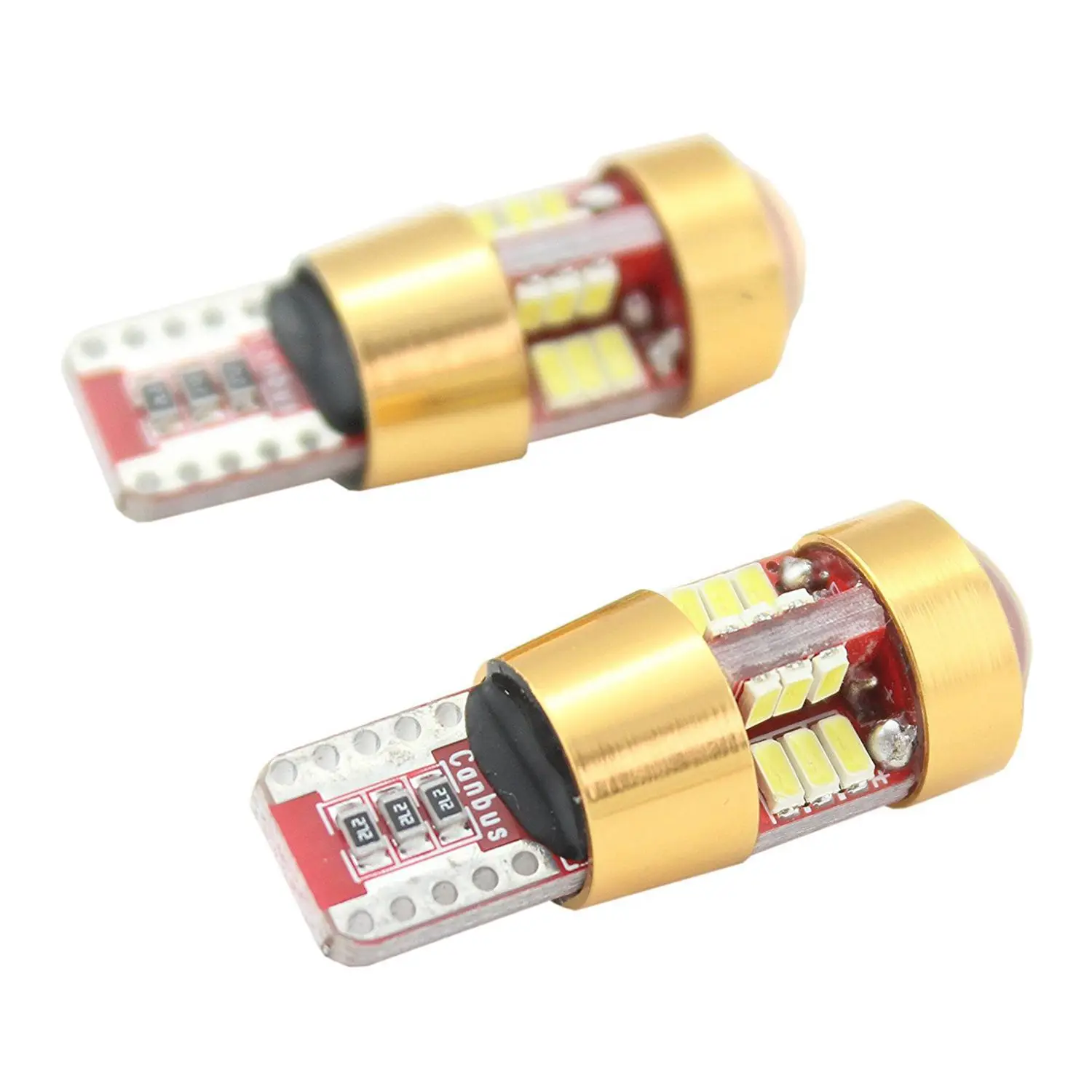Светодиодные Автомобильные Лампы Canbus T10 27SMD 3014 12 В 10 Вт лм встроенный CANBUS и