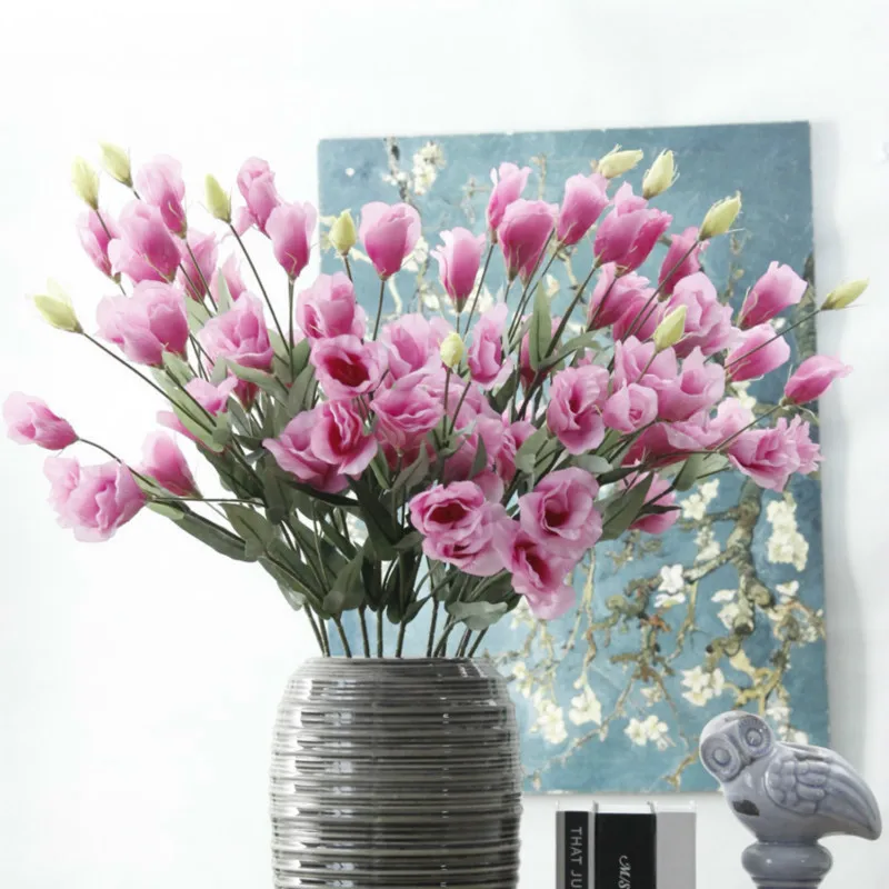 Моделирование 7 главы Platycodon grandiflorum Искусственные цветы китайские колокольчик