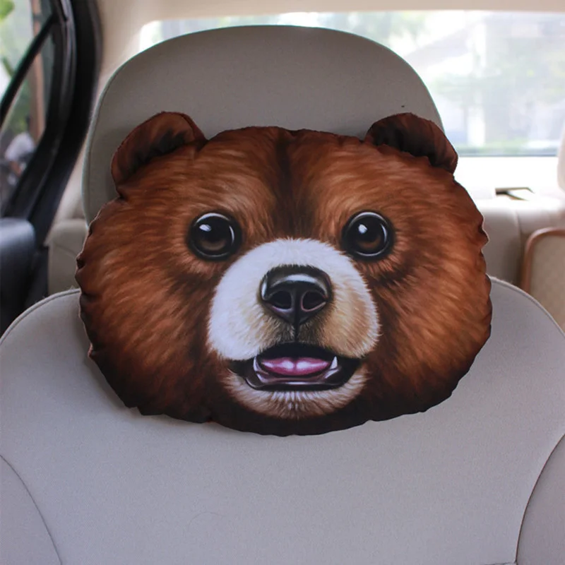 Автомобильная подушка для шеи с 3d изображением