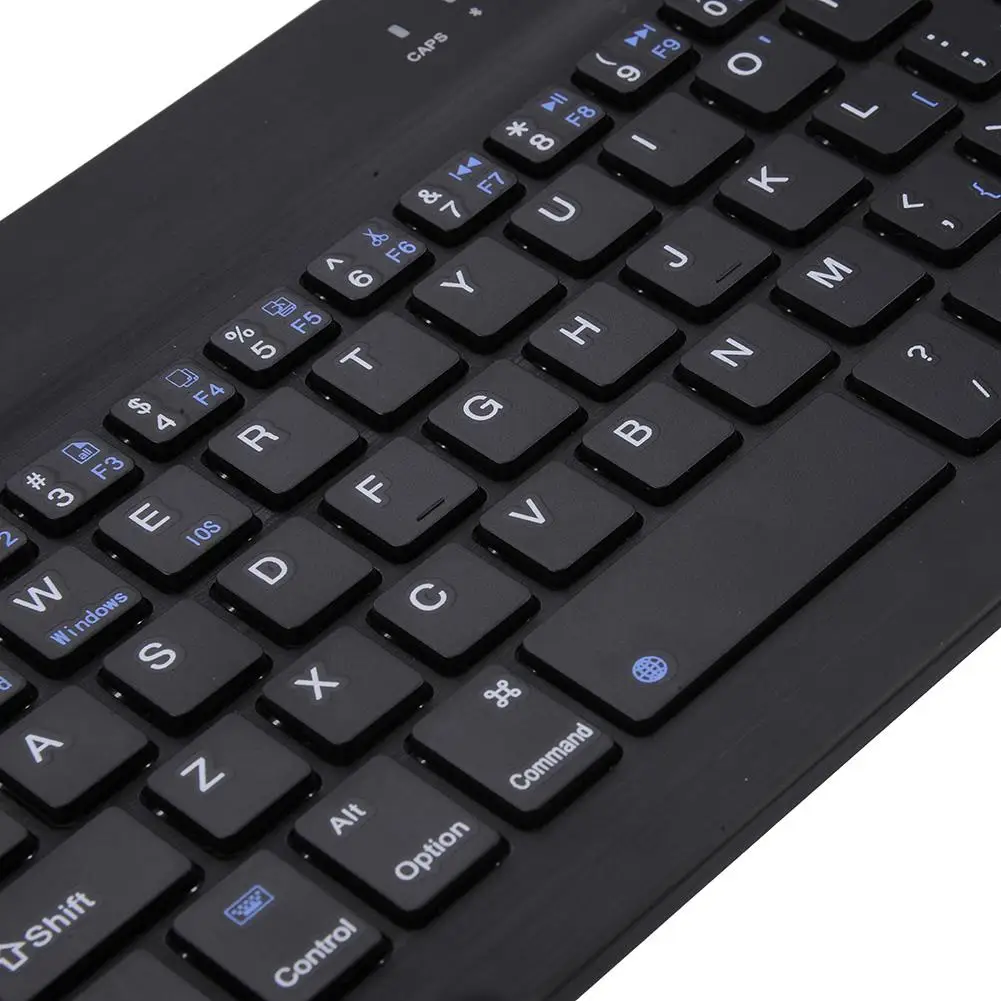 Универсальная 7-дюймовая Тихая тонкая клавиатура для iPad Galaxy Tabs IOS и Android Windows
