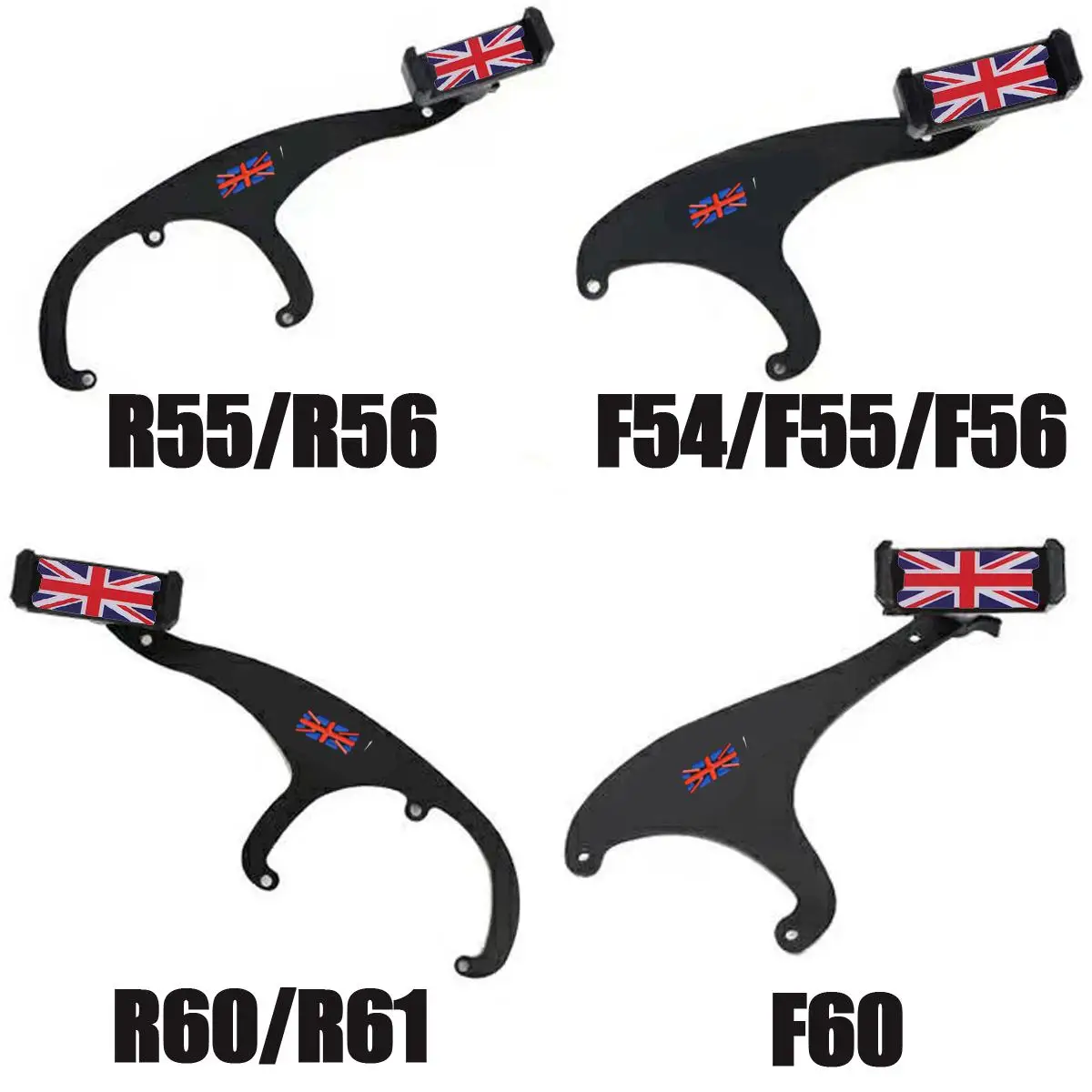 Автомобильный держатель для телефона на руль BMW Mini Cooper S R55 R56 R60 R61 F54 F55 F56 F60