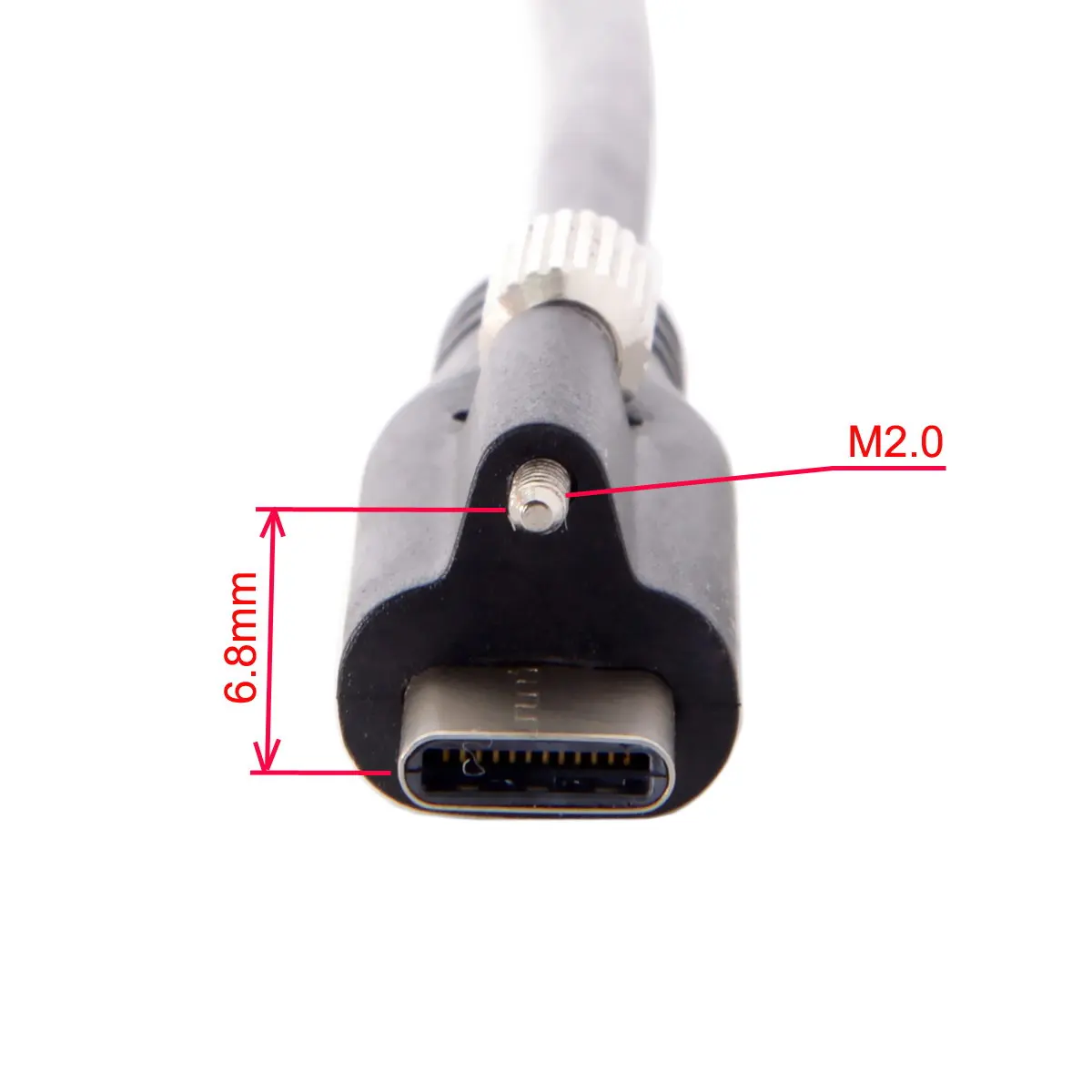 USB C 3 1 тип c запорный соединитель к стандартному USB3.0 Дата кабель с винт крепления