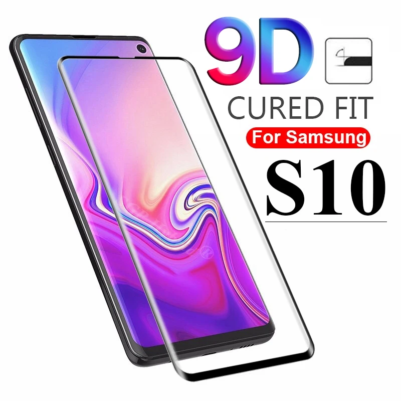 Закаленное стекло 9D для Samsung Galaxy s10 e Plus M10 M20 M30 Galxy s10e s10Plus M 10 20 полноэкранное
