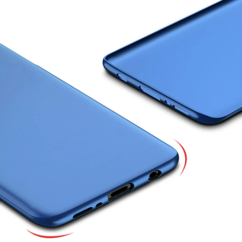 Тонкие Матовые чехлы для Samsung A750 A6 A8 Plus 2018 J4 J6 J8 Galaxy Note9 S9 S8 Note8 чехол из жесткого