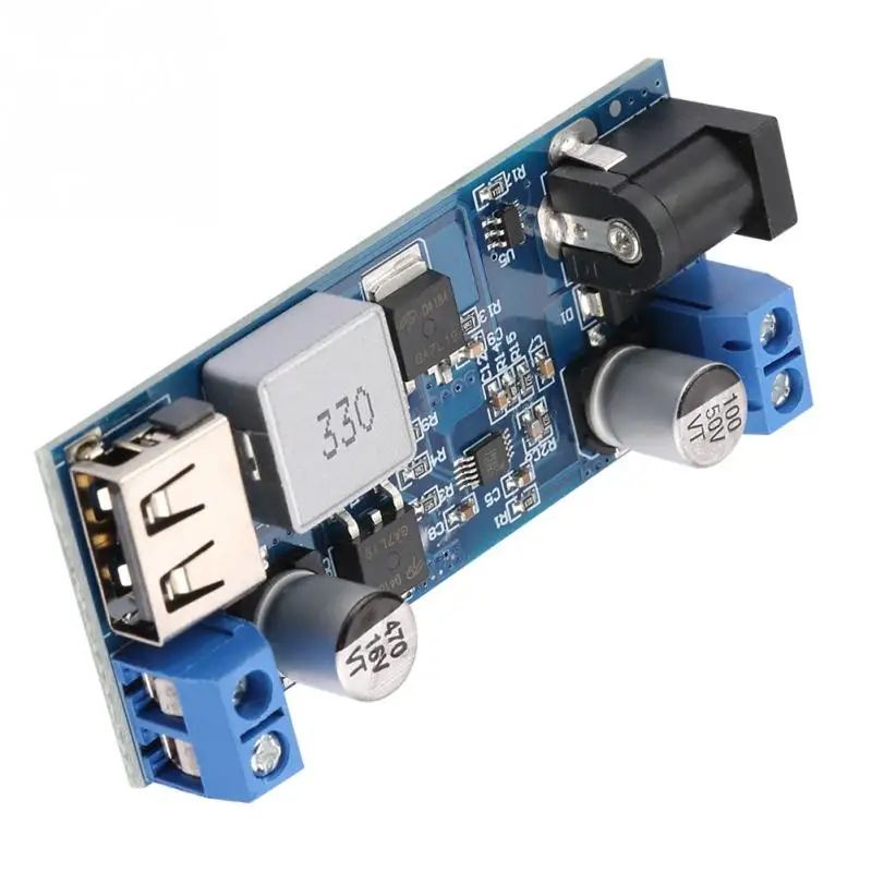 Понижающий источник питания напряжение 30 Вт 9 36 в 12 В 24 5 6 А USB зарядка постоянный