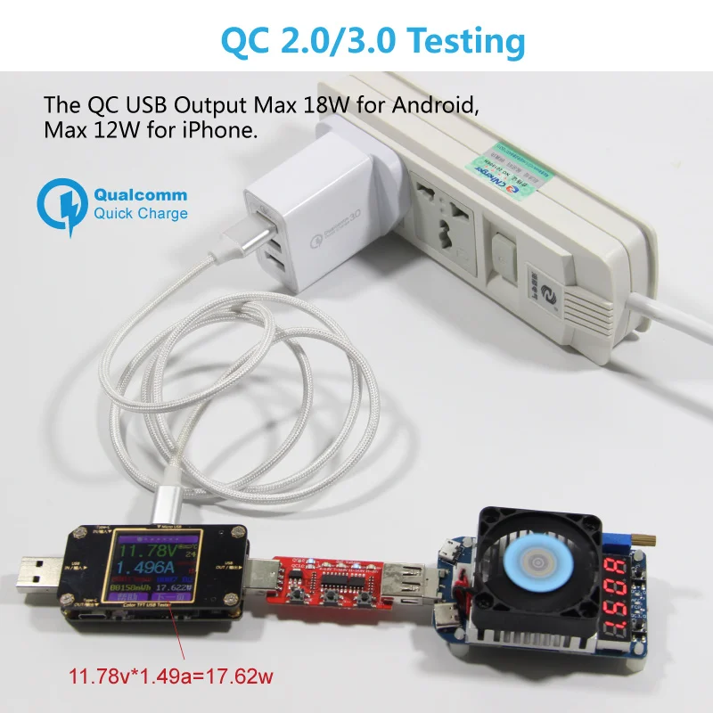 QC 3 0 зарядное устройство для быстрой зарядки 5A 30 Вт Usb Qualcomm Быстрая зарядка