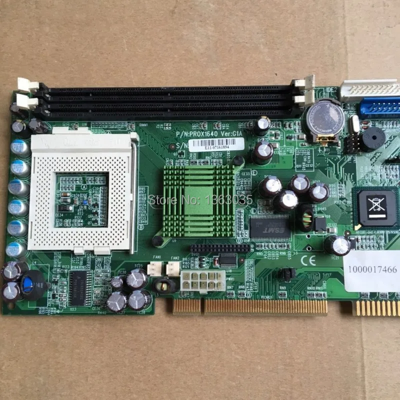 P/N: PROX1640 Ver:G1A Промышленная материнская плата CPU карта протестирована работает |