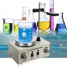 США/AU/EU 79-1 110/220V 250W 1000 мл горячей плиты магнитная мешалка Lab нагрев двойной Управление смеситель без Шум/вибрации предохранители защиты