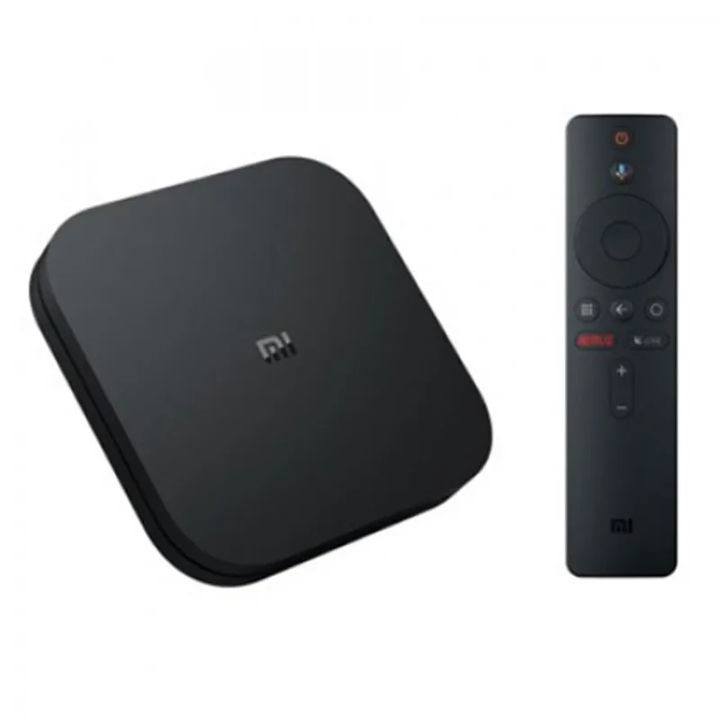 Xiaomi Mi Box S Smart tv Box Android 8,1 2 ГБ 8 ГБ 4K HDR с Google Assistant пульт дистанционного управления, международная версия голосового пульта дистанционного управления