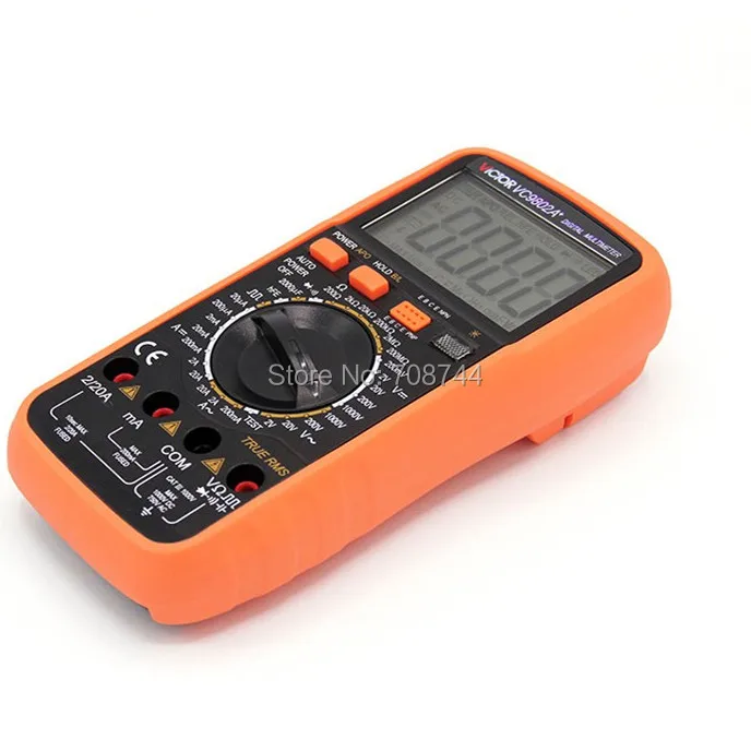 Цифровой мультиметр VICTOR VC9802A + профессиональный Victor цифровой напряжение