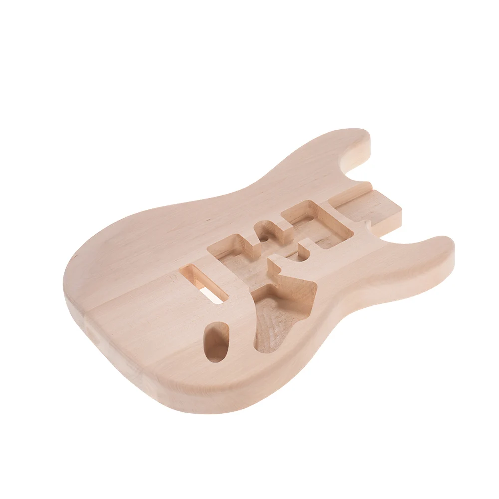 Muslady ST01 DT незавершенной Электрогитары тела ручной работы корпуса гитары BasswoodGuitar