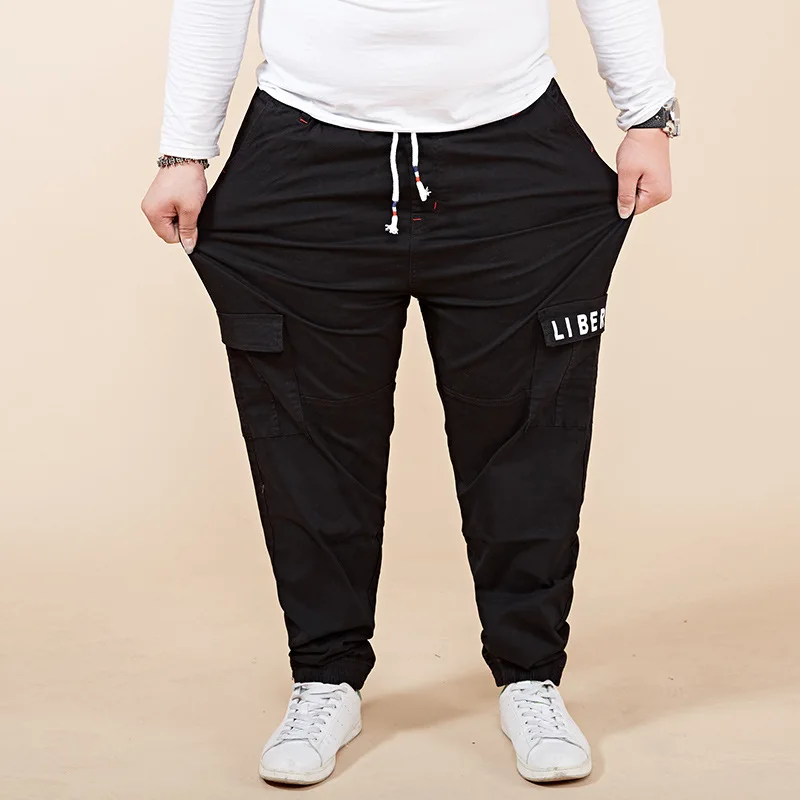 Мужские брюки карго уличные джоггеры армейского размера плюс 5XL 6XL 7XL 8XL| |