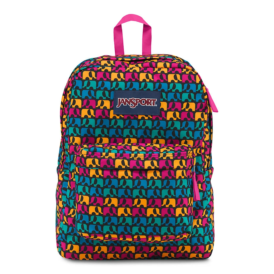 Школьный рюкзак JanSport Superbreak Ele Fancy черный|Принадлежности для путешествия| |
