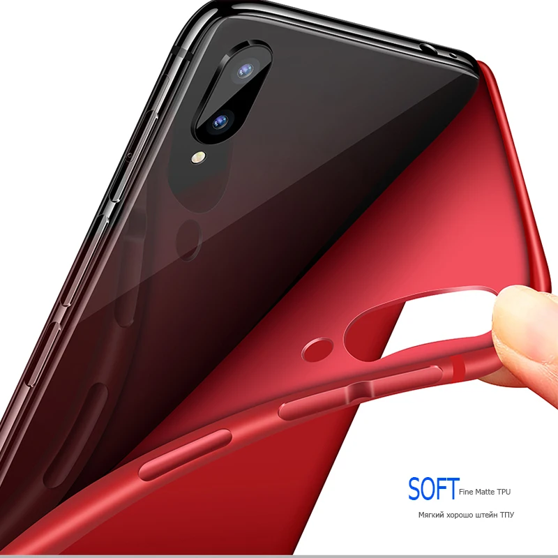 Термополиуретановый чехол vivo Y85 крышка Nex X21i Apex Чехлы аккуратный матовый мягкий