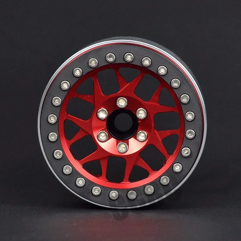 4 шт. 2 дюймов Beadlock металлический обод колеса для 1/10 RC Гусеничный автомобиль TRX4